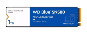 1TB Western Digital WD Blue SN580 M.2 PCIe 4.0 x4 NVME (L 4150MB/s ; S 4150MB/s)